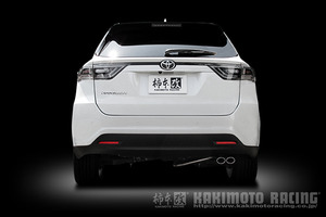 個人宅発送可能 柿本 マフラー KRnoble Ellisse ジョンキル TOYOTA ハリアー DBA-ZSU65W NA 3ZR-FAE 4WD CVT (T523126D)