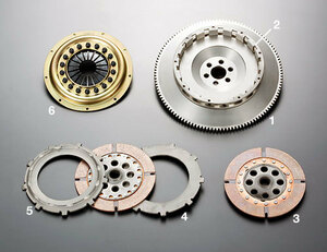 OS technical research institute twin plate clutch TS series TS2A for overhaul for single goods 6, clutch cover (1 piece )