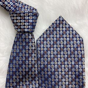 未使用級★ヴィヴィアンウエストウッド『誠実なオーラ』VivienneWestwood ネクタイ 玉虫 オーブ スーツ 小紋柄 ストライプ シルク100