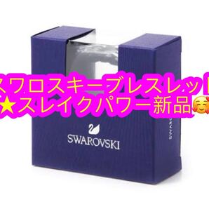 スワロスキーブレスレット スレイクパワーシルバー新品♪