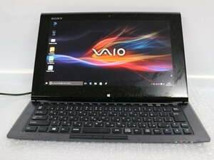 ジャンク スライダーハイブリッドPC 11.6型 SONY SVD1123AJ SVD112A1WN メモリ8G SSD256GB 三世代Core i7 2.00GHz Wifi Bluetooth カメラ