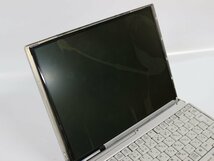 ジャンク品 ノートパソコン Panasonic Let's note CF-T8 Core 2Duo メモリ未確認 HDD無 12.1型 _画像3