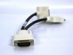 中古品 DMS-59 DVI分岐ケーブル DVI-I x2分配 DVI変換コード A02036