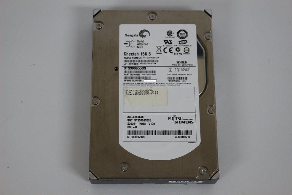 SEAGATE ST3300655SS (300G 15000 SAS) オークション比較 - 価格.com