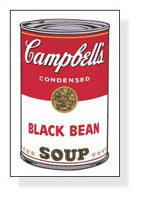 Campbell Soup I Black Bean 1968
