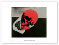Skull (red) 1976 exhibition
