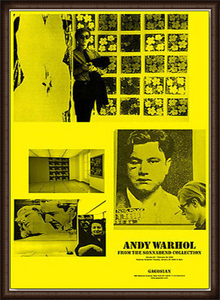 Warhol from the Sonnaben(アンディ ウォーホル)額装済ポスター