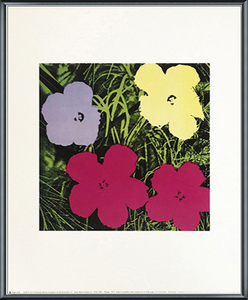  flower z1970() frame settled poster 