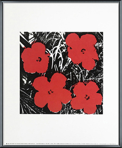  flower z1964() frame settled poster 