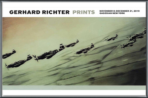 Exhibition Richter 2019(ゲルハルト リヒター)額装済ポスター