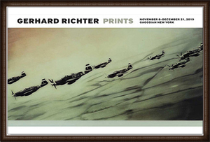 Exhibition Richter 2019(ゲルハルト リヒター)額装済ポスター