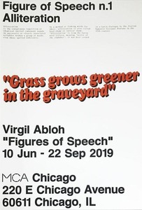  poster va- Jill a blow Figures of Speech n.1