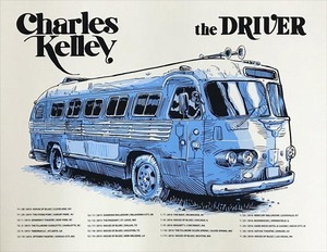  poster tim Doyle Charles * Kelly Tour print tim Doyle / poster 