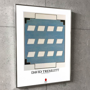 David Tremlett(デビッド・トレムレット)/ドローイング・フォーNICAF 1993/額装品