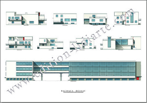 Bauhaus Dessau/アートポスター