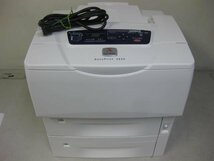 FUJI XEROX/富士ゼロックス◎A3対応モノクロレーザープリンター◎DocuPrint 3050◎印刷枚数827枚◎増設カセット付き　K1004_画像1