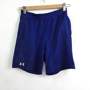 UNDER ARMOUR/アンダーアーマー ハーフパンツ スポーツウェア ブルー 青 サイズXL キッズ