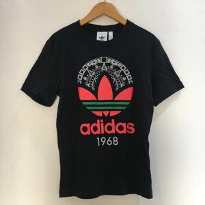 定番古着★アディダス/adidas　トレフォイル　ビッグロゴ　Ｔシャツ　XSサイズ　レディース　管NK466