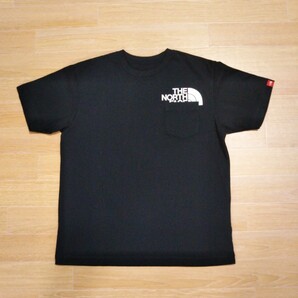 ノースフェイスTシャツ、ポケット付き半袖Tシャツ【メンズSサイズ】