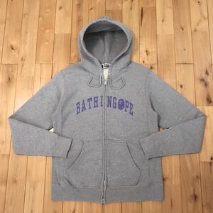 APE HEAD Bathing ape ロゴ ジップ パーカー Lサイズ a bathing ape BAPE zip hoodie エイプ ベイプ アベイシングエイプ fj22