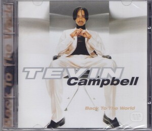 TEVIN CAMPBELL / テヴィン・キャンベル / BACK TO THE WORLD /EU盤/未開封CD!!31262