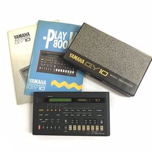 YAMAHA QY10 ミュージック シーケンサー ケース 取扱説明書付き リズムマシン ハンディ ヤマハ Music Sequencer