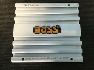 **BOSS AVA-550 210w+210w amplifier operation not yet verification Gifu departure 12/15