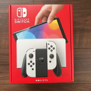 新品未開封。任天堂 Nintendo Switch (有機ELモデル) Joy-Con(L)/(R) ホワイト送料無料
