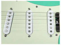 美品 SCHECTER Nick Johnston Traditional Atomic Green シェクター ニック・ジョンストン Stratocaster ストラトキャスター_画像3