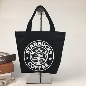 大人気 スターバックス ミニトートバッグ ランチバッグ 黒 1点
