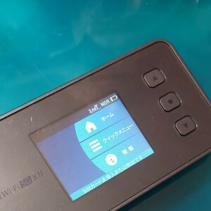 【れ2】NEC NAR01 Wi-Fi 5G モバイルルーター X11