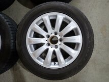 NP3372【送料無料225/55R16】ベンツ W211 Eクラス純正 グッドイヤー 中古夏タイヤセット ●16×7.5J 112/5H ET42●_画像2