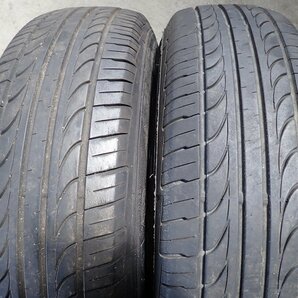 NP3580【送料無料205/70R15】RD4RD5系CR-V などへ グッドイヤー GT-ハイブリッド 中古夏タイヤSET◆15×6J 114.3/5H +50◆の画像3