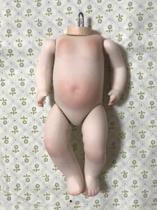 オールビスク ボディ　ドールボディ　13㎝　ビスクドール　アンティークドール　ドイツ人形