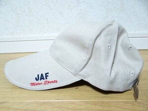 新品 JAF MOTOR SPORTS レーシング キャップ 帽子 フリーサイズ