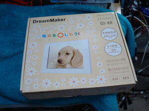 DreamMaker 7インチLEDバックライトデジタル写真たて DMF070W43 美品 送料無料