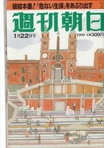 週刊朝日 1999.1.22 花田美恵子 本当に「危ない生保」会社名_画像1