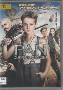 DVD レンタル版　PAN ネバーランド、夢のはじまり　ギャレット・ヘドランド　ヒュー・ジャックマン　ルーニー・マーラ