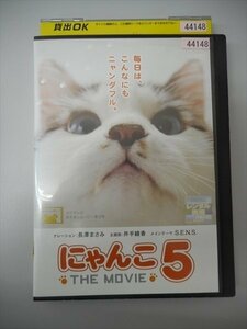 DVD レンタル版 にゃんこ THE MOVIE5　ナレーション：長澤まさみ