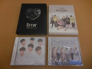 CD 中古美品 未開封もあり VIXX CDまとめてセット E　ラララ～愛をありがとう～/reincarnation/Boys’Record/Error/ハングル表記あり