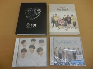 CD 中古美品 未開封もあり VIXX CDまとめてセット N　ラララ～愛をありがとう～/reincarnation/Boys’Record/Error/ハングル表記あり