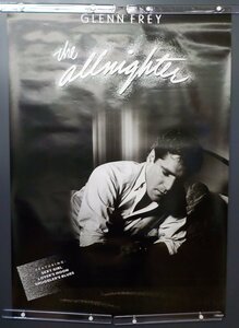 販促ポスター 非売品 ピン穴なし GLENN FREY the allnighter victor グレン・フライ ザ・オールナイター ビクターA1サイズ