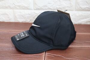 NIKE ナイキ DRI-FIT ウィメンズ フェザーライトキャップ ランニングキャップ テニスキャップ 黒 ブラック 帽子 レディース