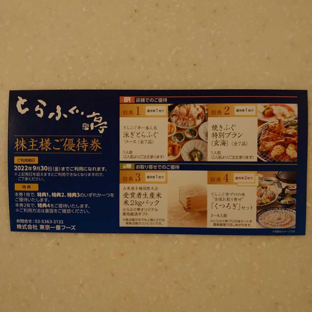 ヤフオク! -「とらふぐ亭 株主優待」の落札相場・落札価格