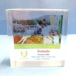 【新品】アクリルオブジェ ソダシ ウマ娘 競馬 ぬいぐるみ アイドルホース