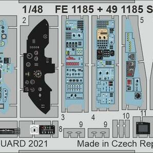 エデュアルド ズーム1/48 FE1185 Sukhoi Su-33 for Mini Base kitsの画像1