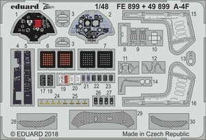 エデュアルド ズーム1/48FE899 A-4F Skyhawk for HOBBY BOSS kit