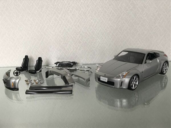 送料無料　1/24 日産　フェアレディZ Z33 ニスモ　ミニカー　ホットワークス HOT WORKS NISSAN FAIRLADYZ NISMO カスタム