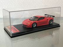 送料無料　1/43 フェラーリ　458 イタリア　GT2 ミニカー　フジミ FUJIMI FERRARI ITALIA_画像5