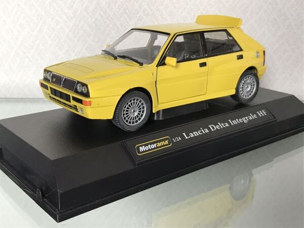 送料無料　1/24 ランチア　デルタ　インテグラーレ　HF ミニカー　Motorama LANCIA DELTA INTEGRALE